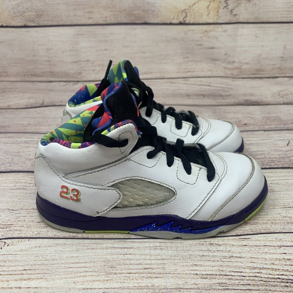 Nike Air Jordan 5 Alternate Bel Air Toddler Size 10C Shoes DB3025 100